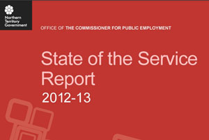 State of the Service Report 2012 - 2013